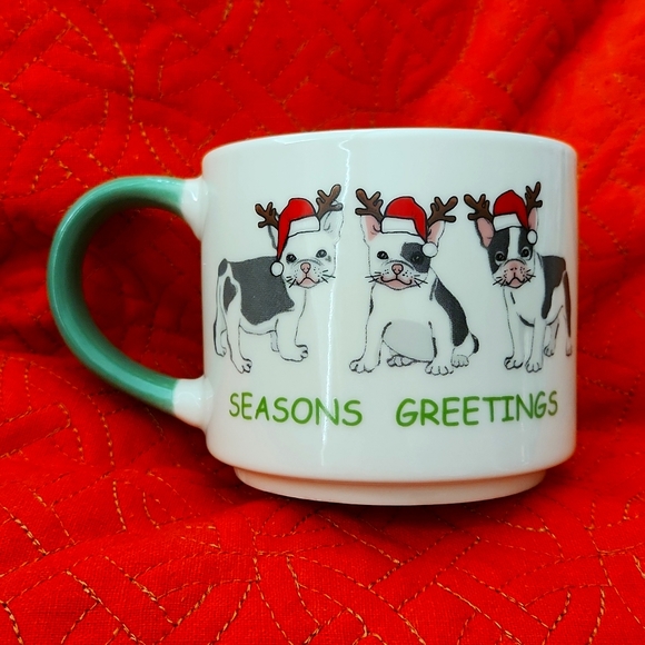 French Bulldog Mug, Holiday 'Momentum Brands' Like New! - Picture 1 of 5